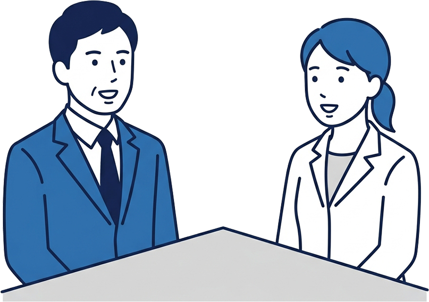 1on1面談シーン